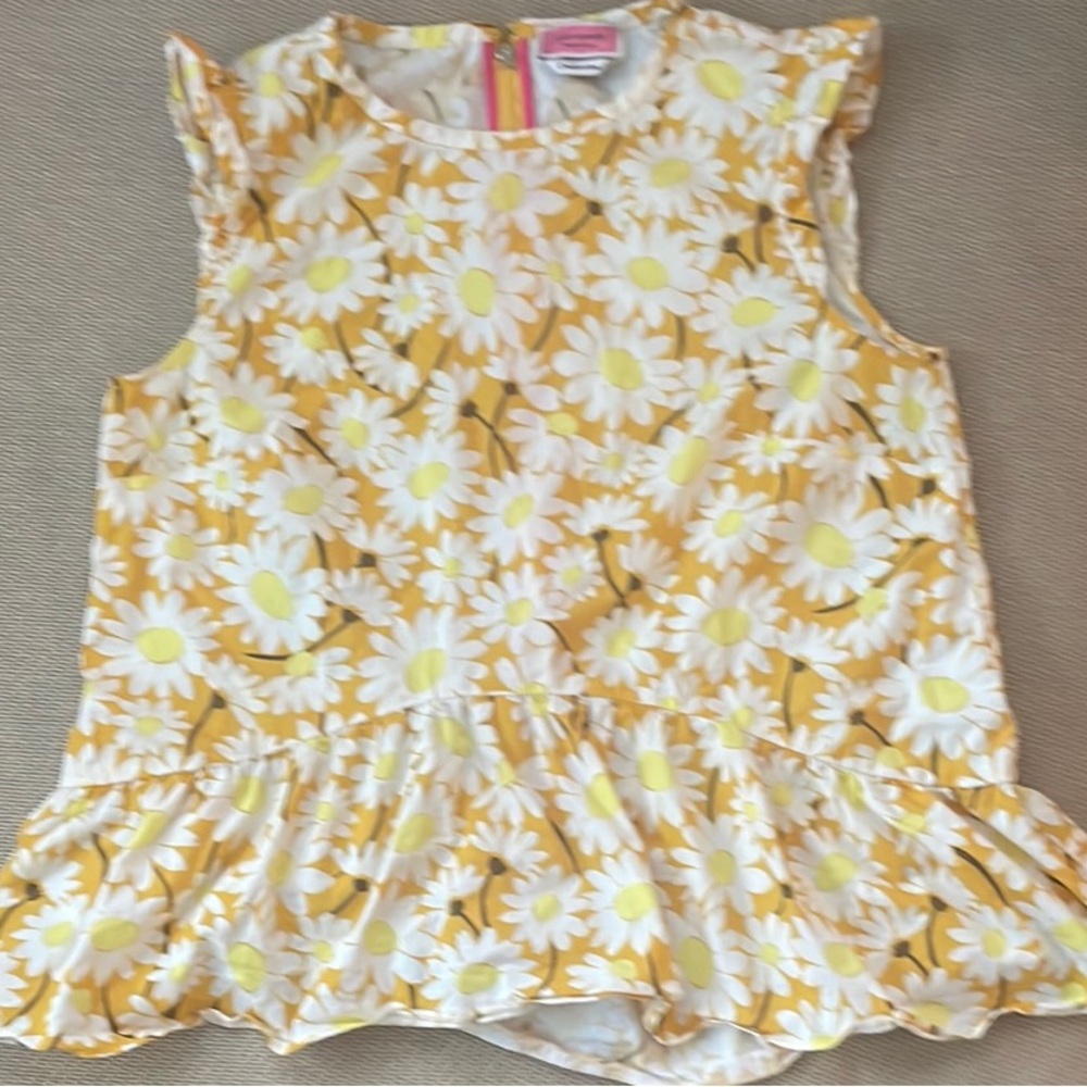 Daisy Sleeveless Peplum Top by Kate Spade